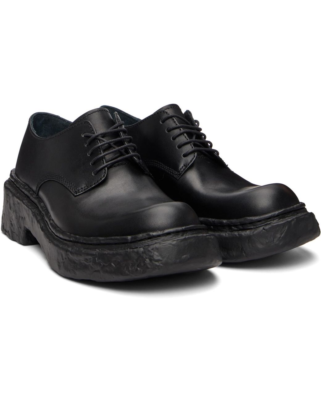 CAMPERLAB Black Vamanos Derbys for men
