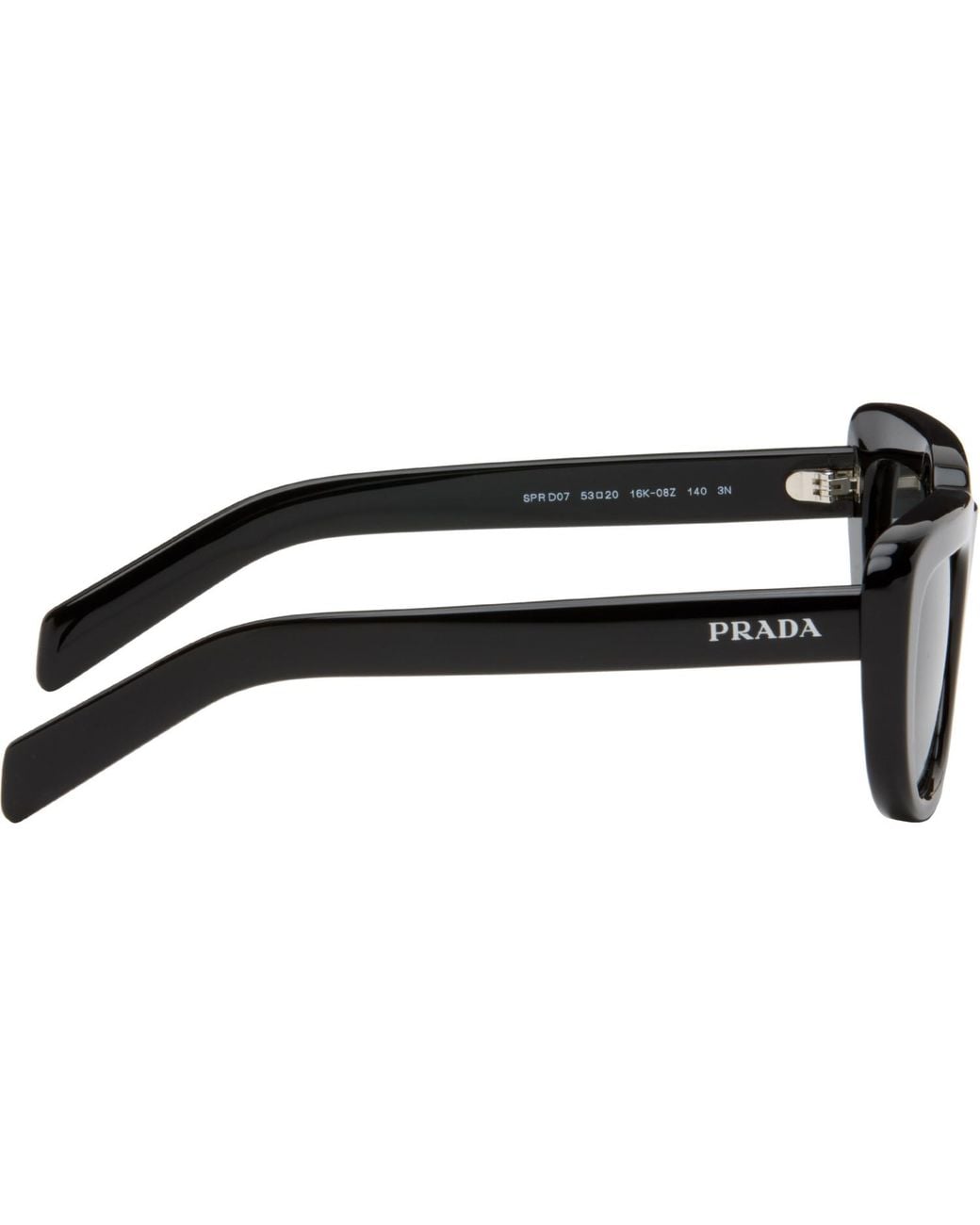 Prada Black Cat-Eye Sunglasses