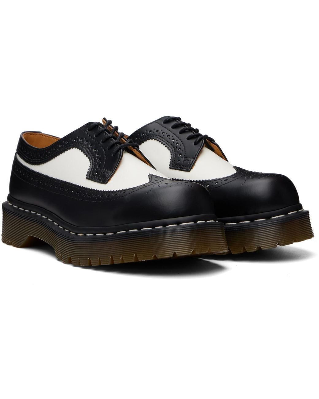 Dr. Martens Black 3989 Bex Brogue Derbys for men