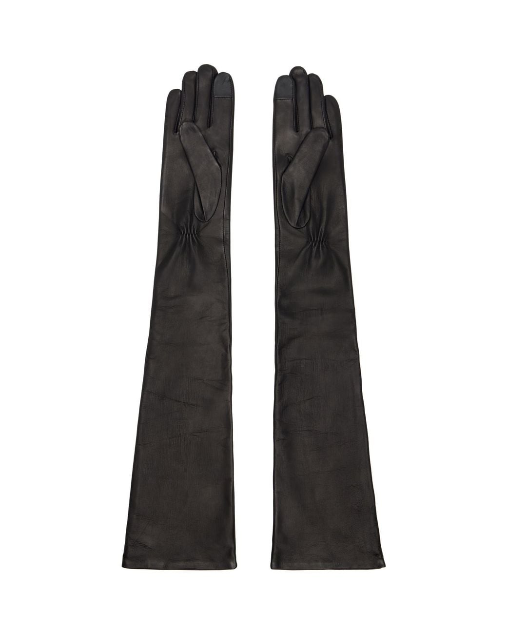 Handsome Stockholm Black Essentials Extra Long Gloves