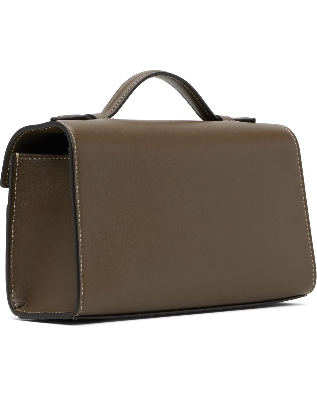 SAVETTE Black Taupe Symmetry Pochette Bag