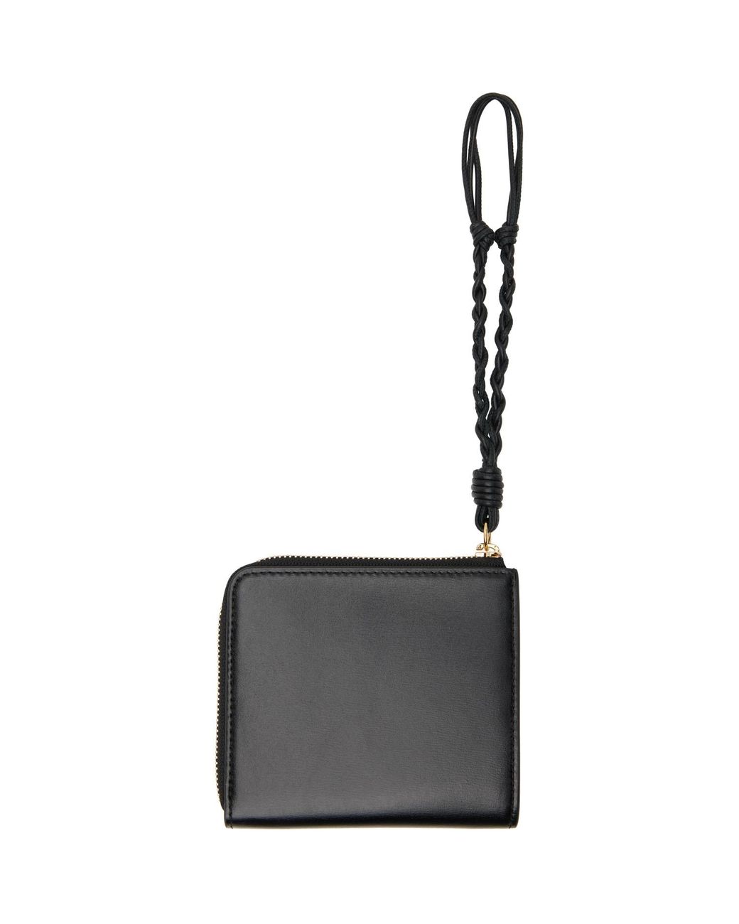 Jil Sander Black Tangle Card Holder