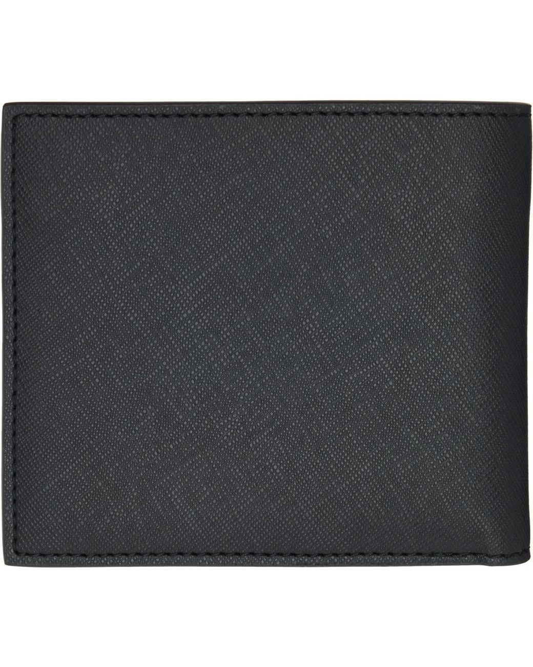 Boss Black Foil Logo Wallet for men