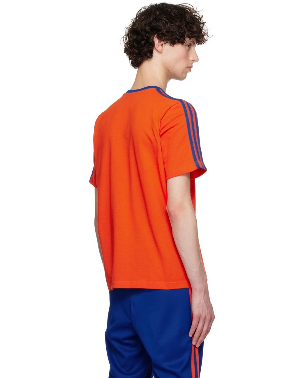 【Wales Bonner】刺繍ロゴ コットン Tシャツ【送料関税込】 ADIDAS ORIGINALS BY WALES BONNER コットンジャージー Tシャツ