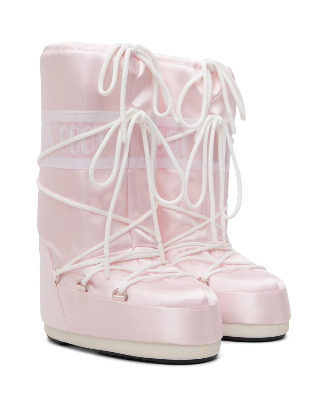 Moon Boot Pink Icon Pearly Tall Boots