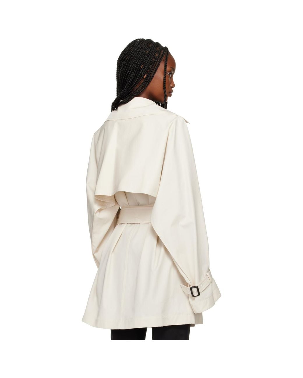 Totême Natural Off- Washed Cotton Trench Coat