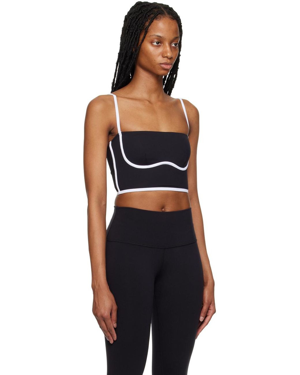 Alo Yoga airbrush streamlined bra tank Black - $34 (46% Off Retail) - From  Haleigh