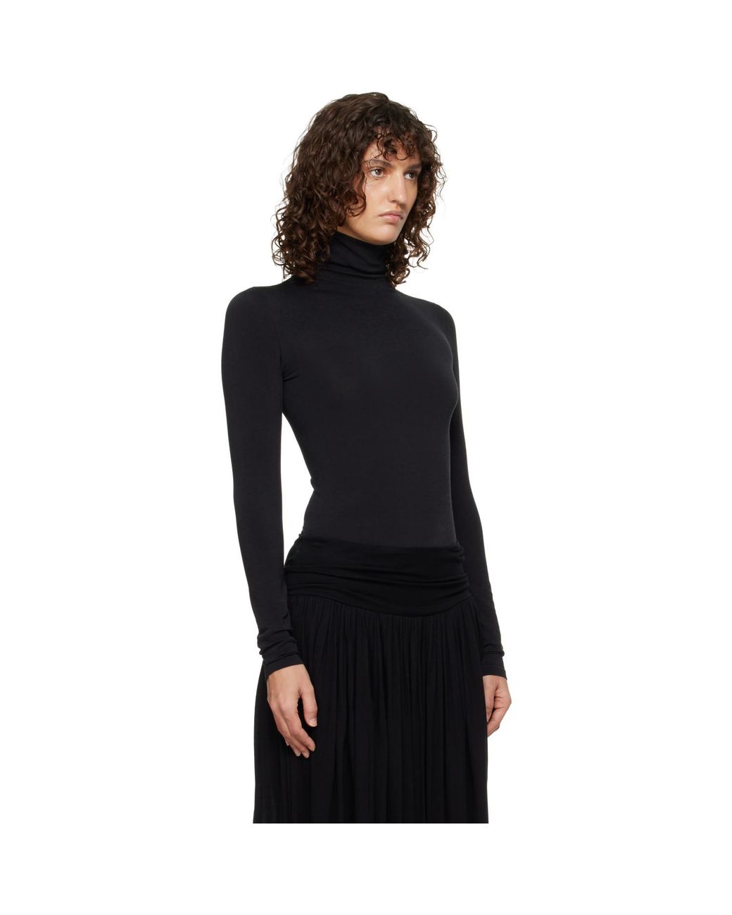 Wolford Black Colorado String Bodysuit