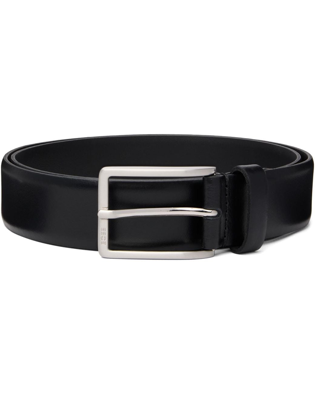 Boss Black Italian-Leather Belt for men