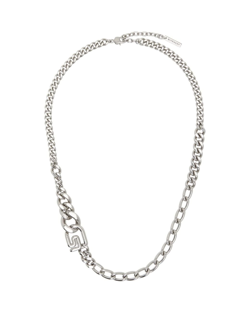 Givenchy Metallic G Line Necklace for men