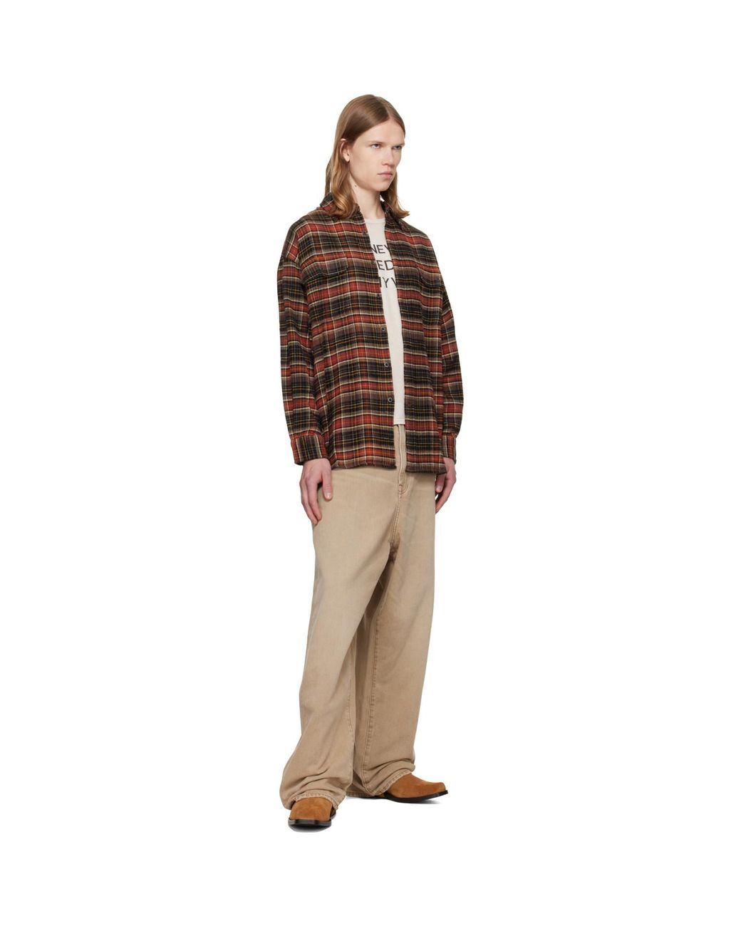 R13 Natural Venti Jeans for men