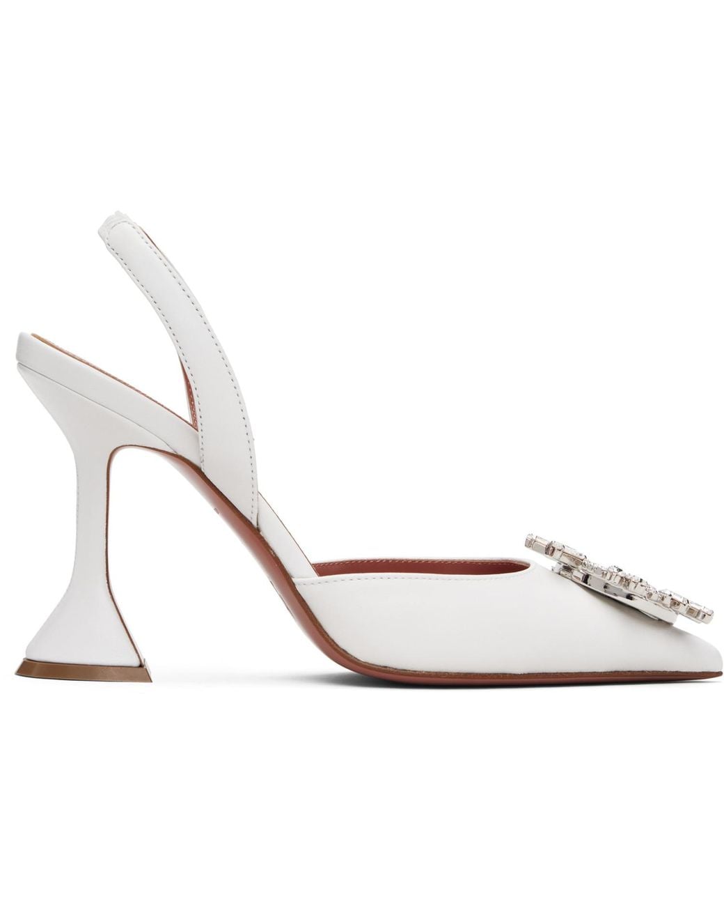 AMINA MUADDI Black Begum Sling 95 Heels