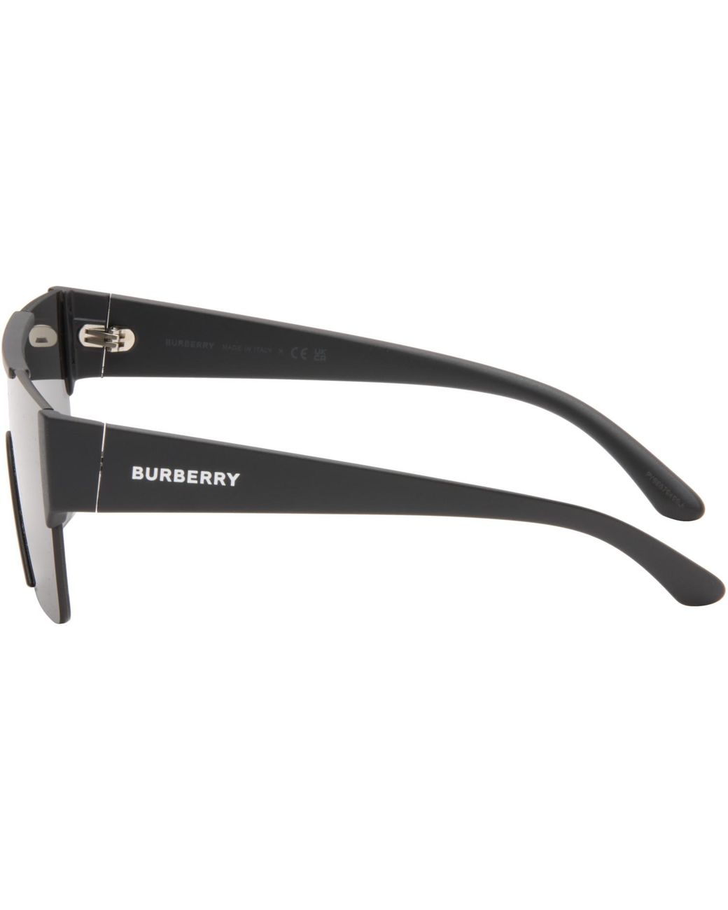 Burberry Black Shield Sunglasses for men