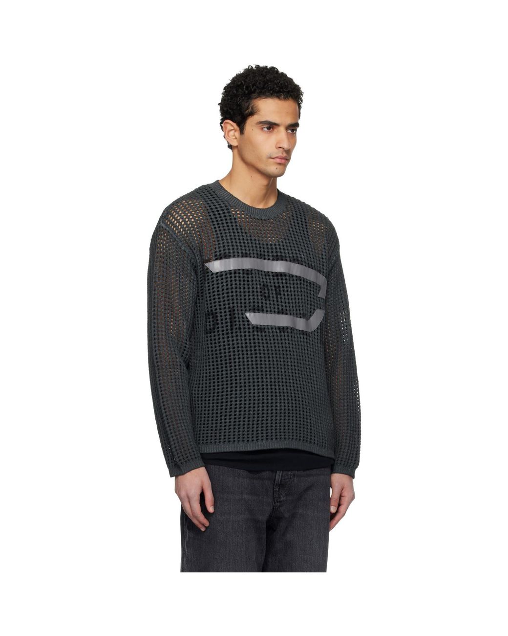 DIESEL Black K-Roch Sweater for men