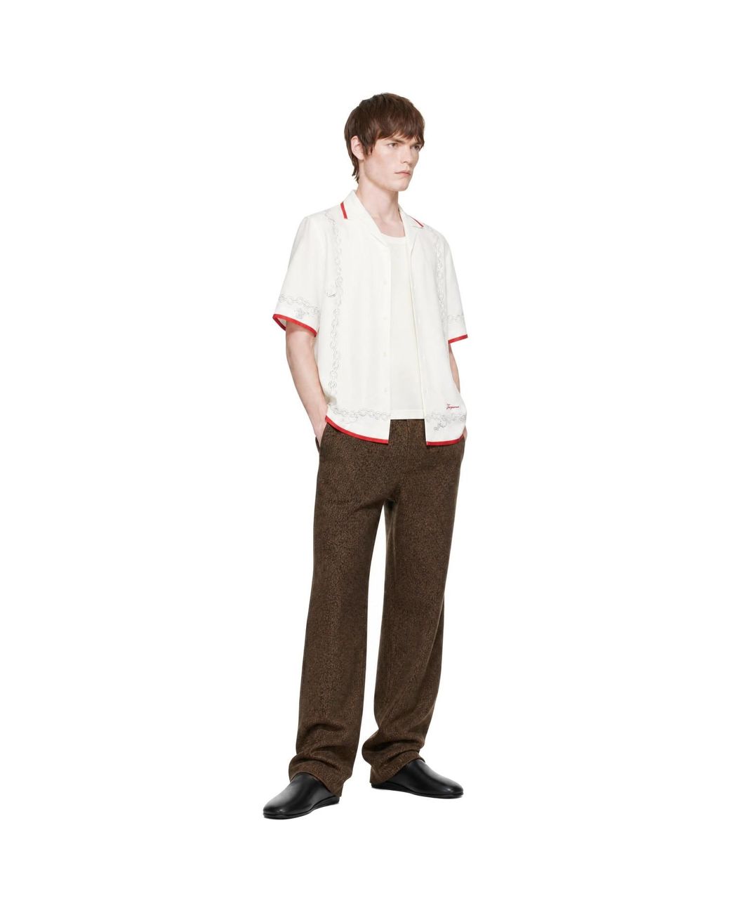 Jacquemus White 'The Cocktail' Shirt for men