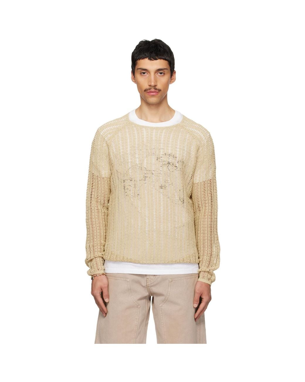 Isabel Marant Natural Vassilli Sweater for men