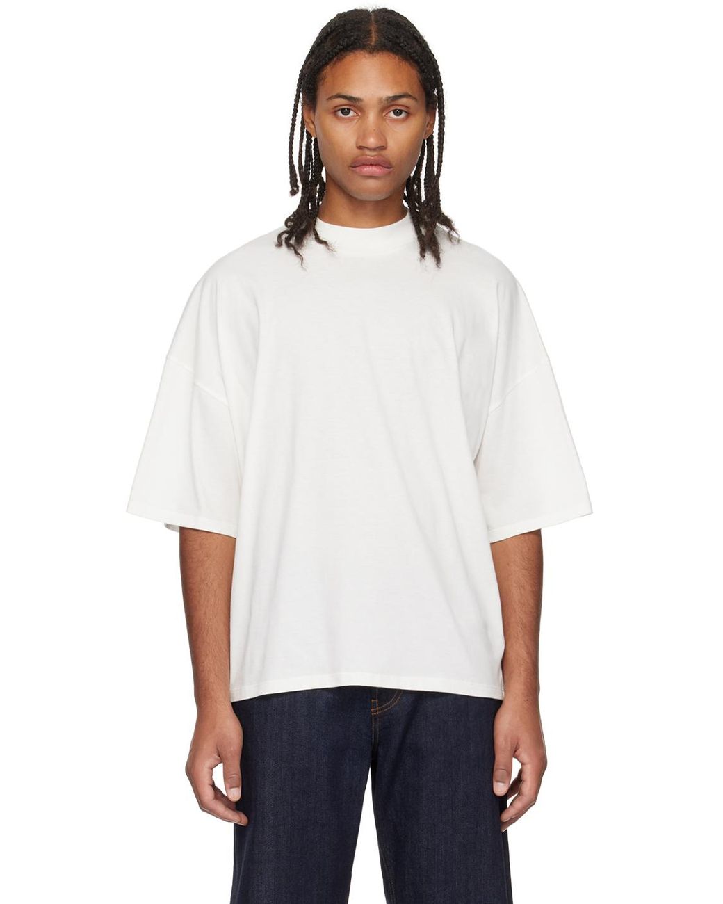 【関税込み】The Row グレー Dustin Tシャツ The Row: Gray Dustin T-Shirt | SSENSE