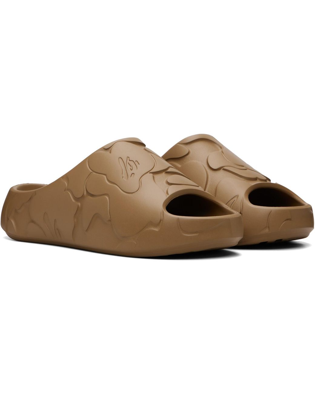 A Bathing Ape Brown #1 Slides for men