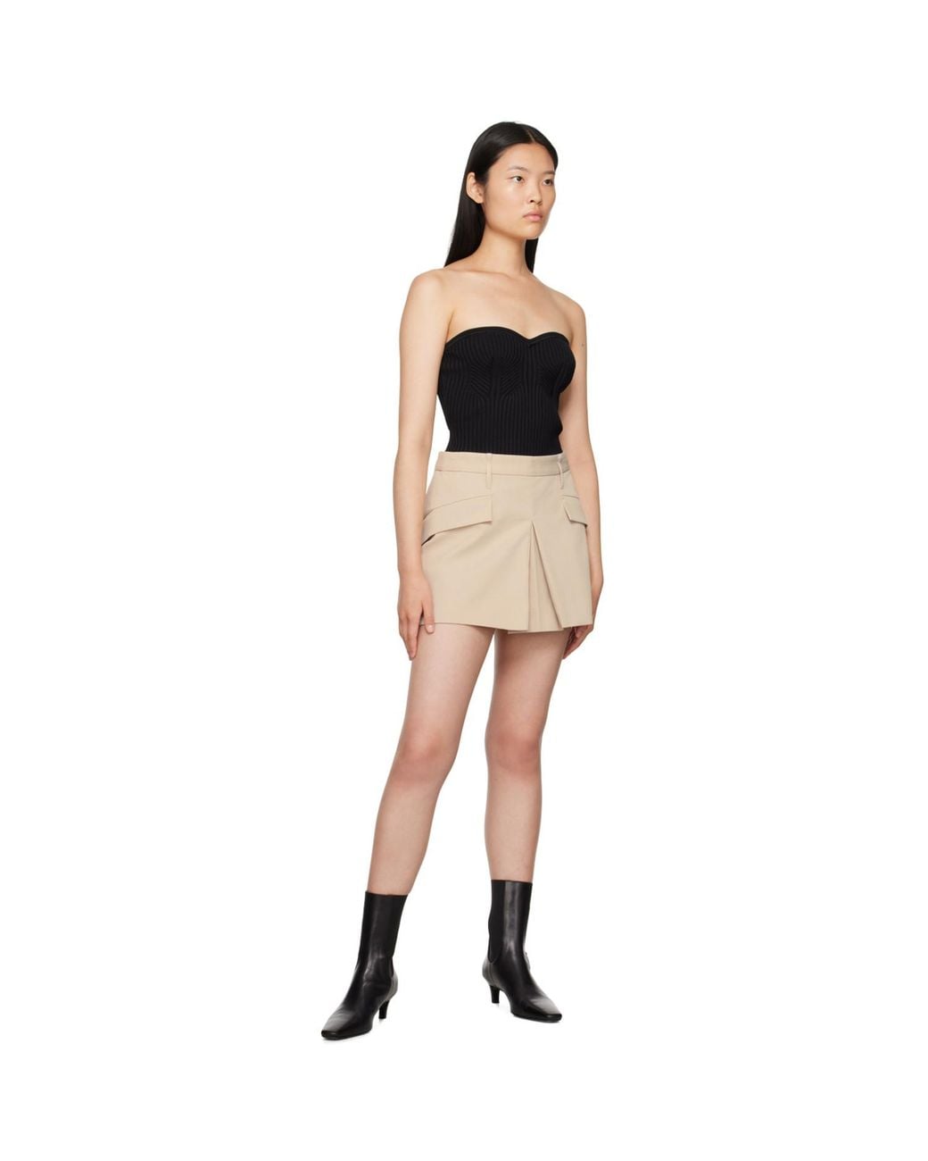 Camilla & Marc Natural Simona Miniskirt