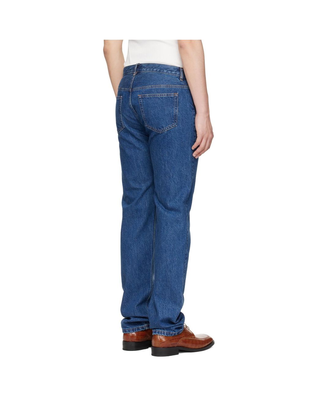 A.P.C. Blue New Standard Jeans for men