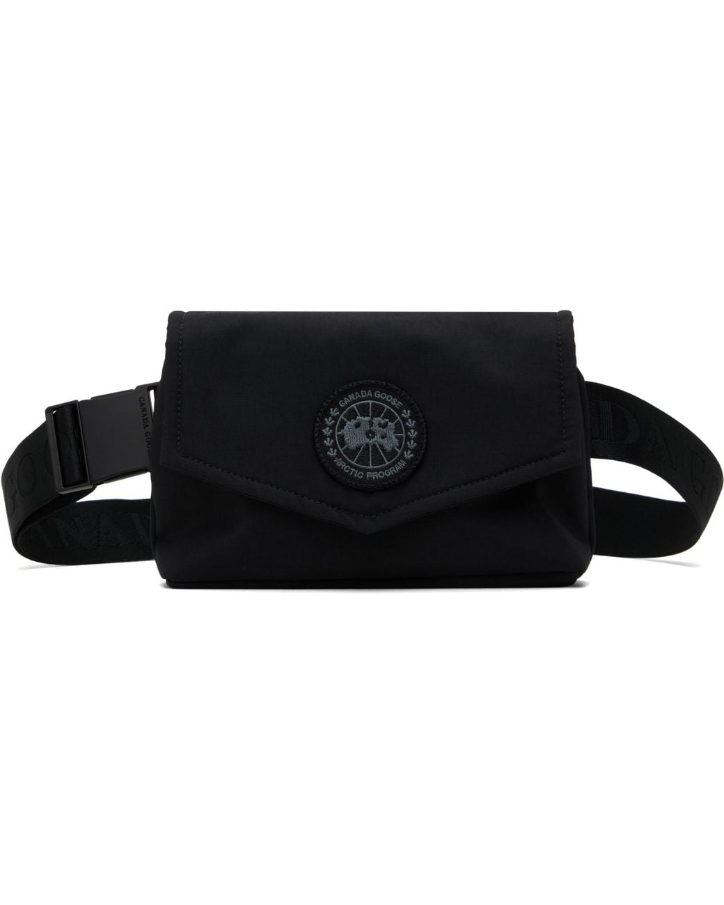 Canada Goose Black Mini Waistpack Belt Bag