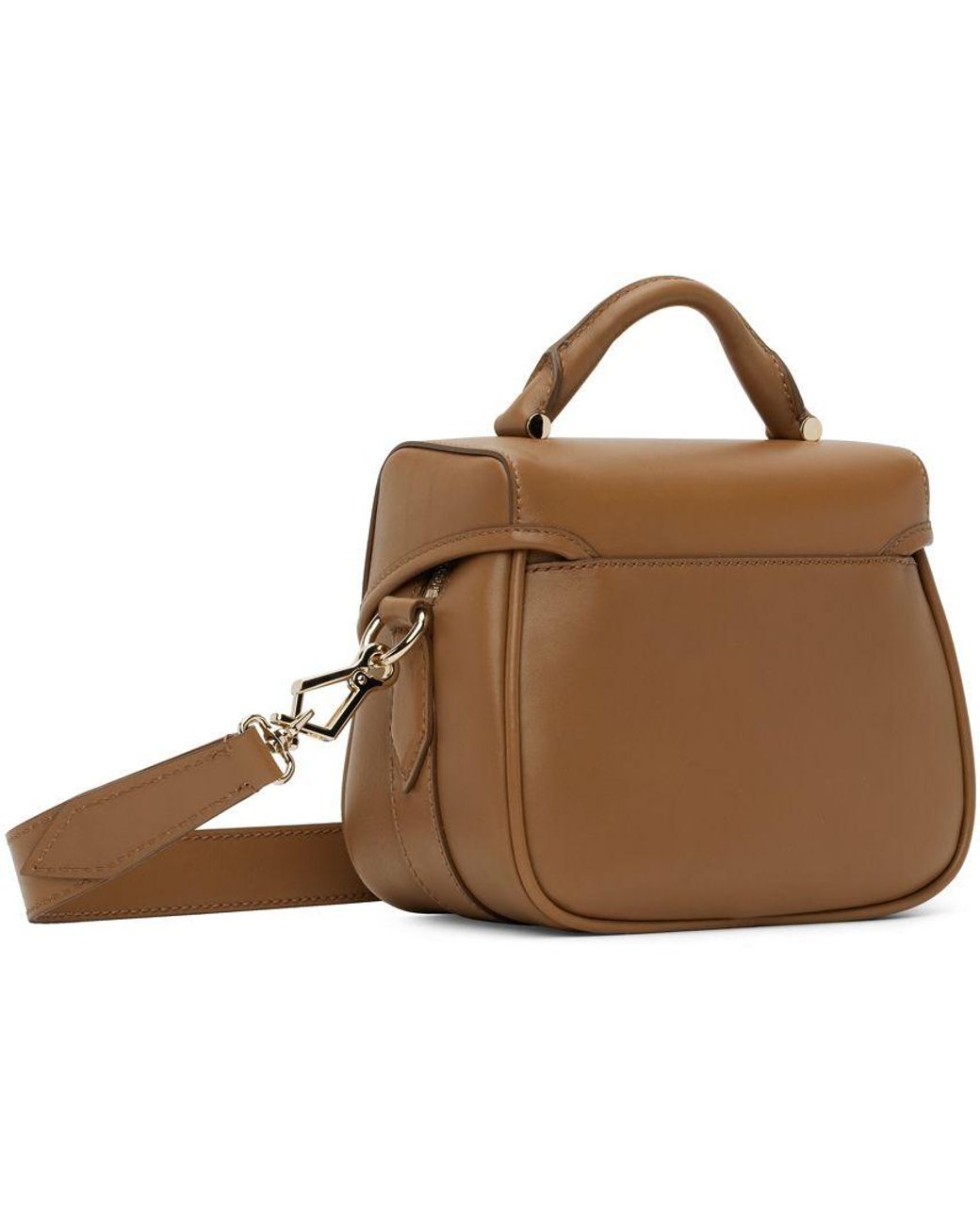 Max Mara Brown Petite Anna Bag | Lyst