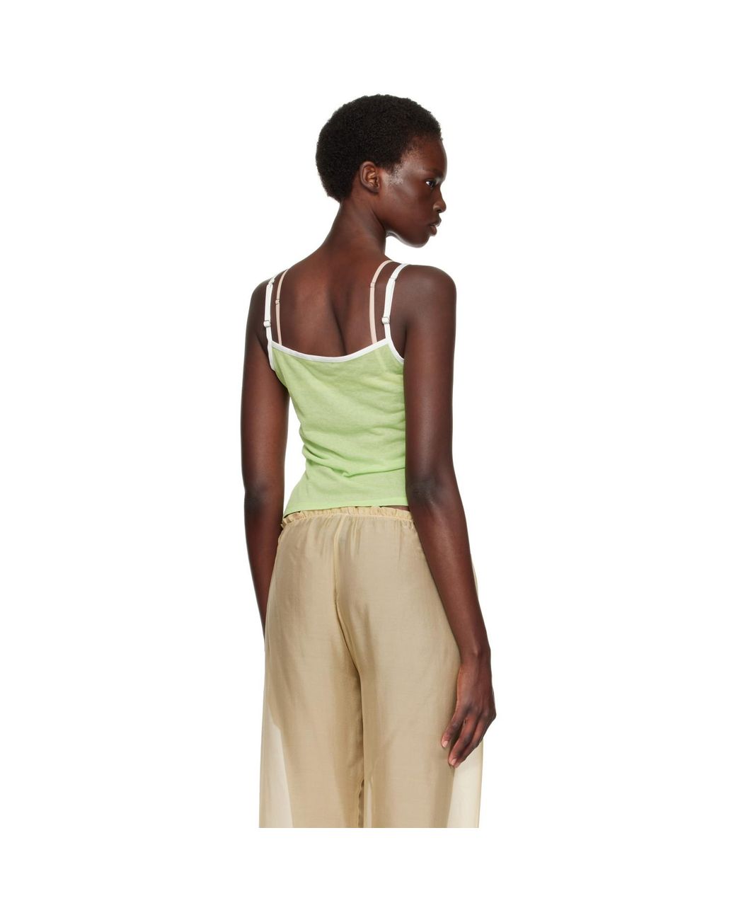 Paloma Wool Green Nasem Tank Top