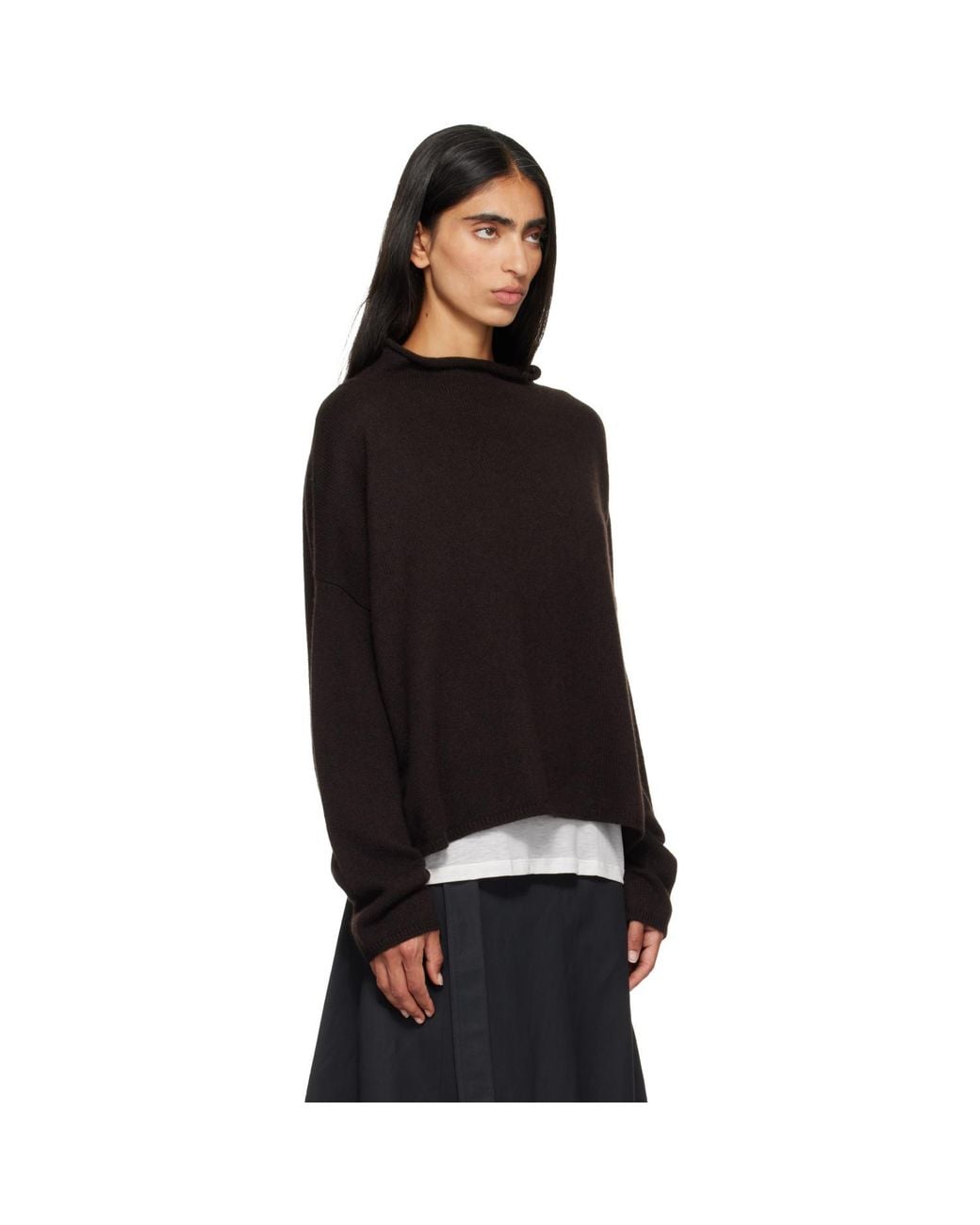 Lisa Yang Black Sandy Sweater