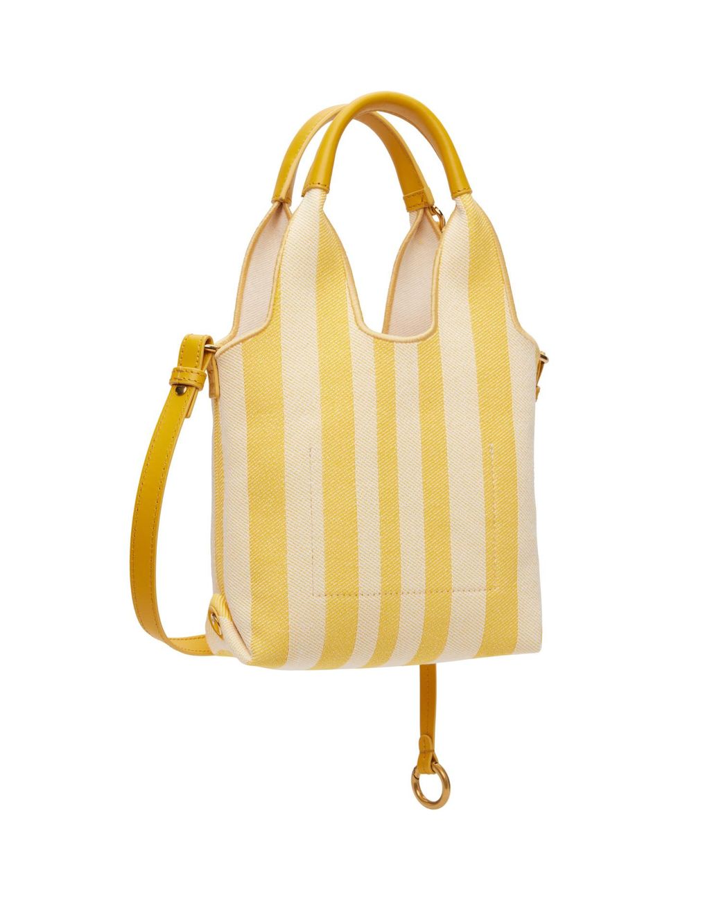 Chloé Yellow Off- Mini '' Stripy Tote
