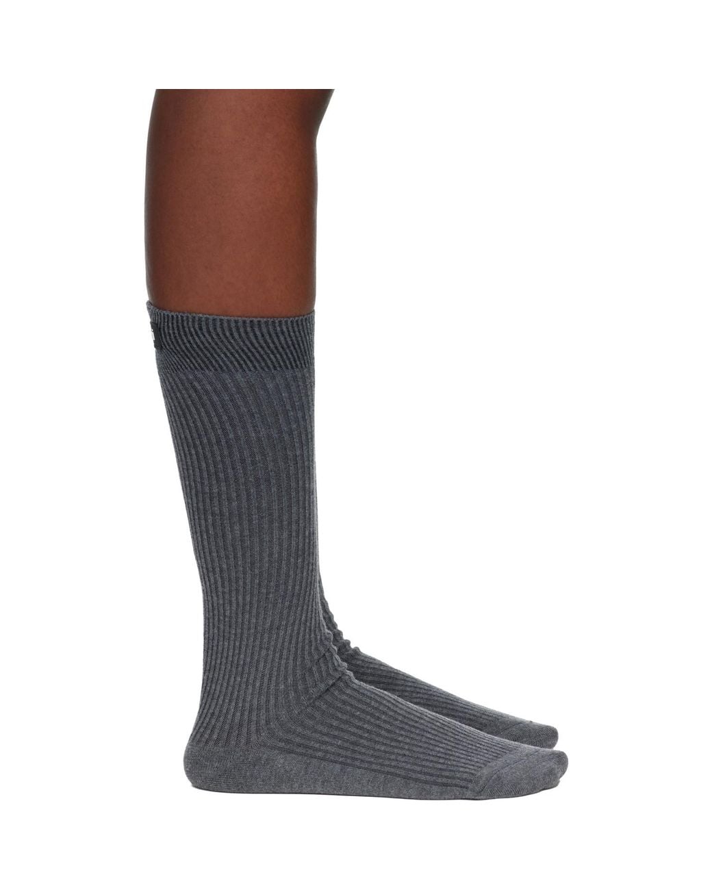 Coperni Blue Knit Socks