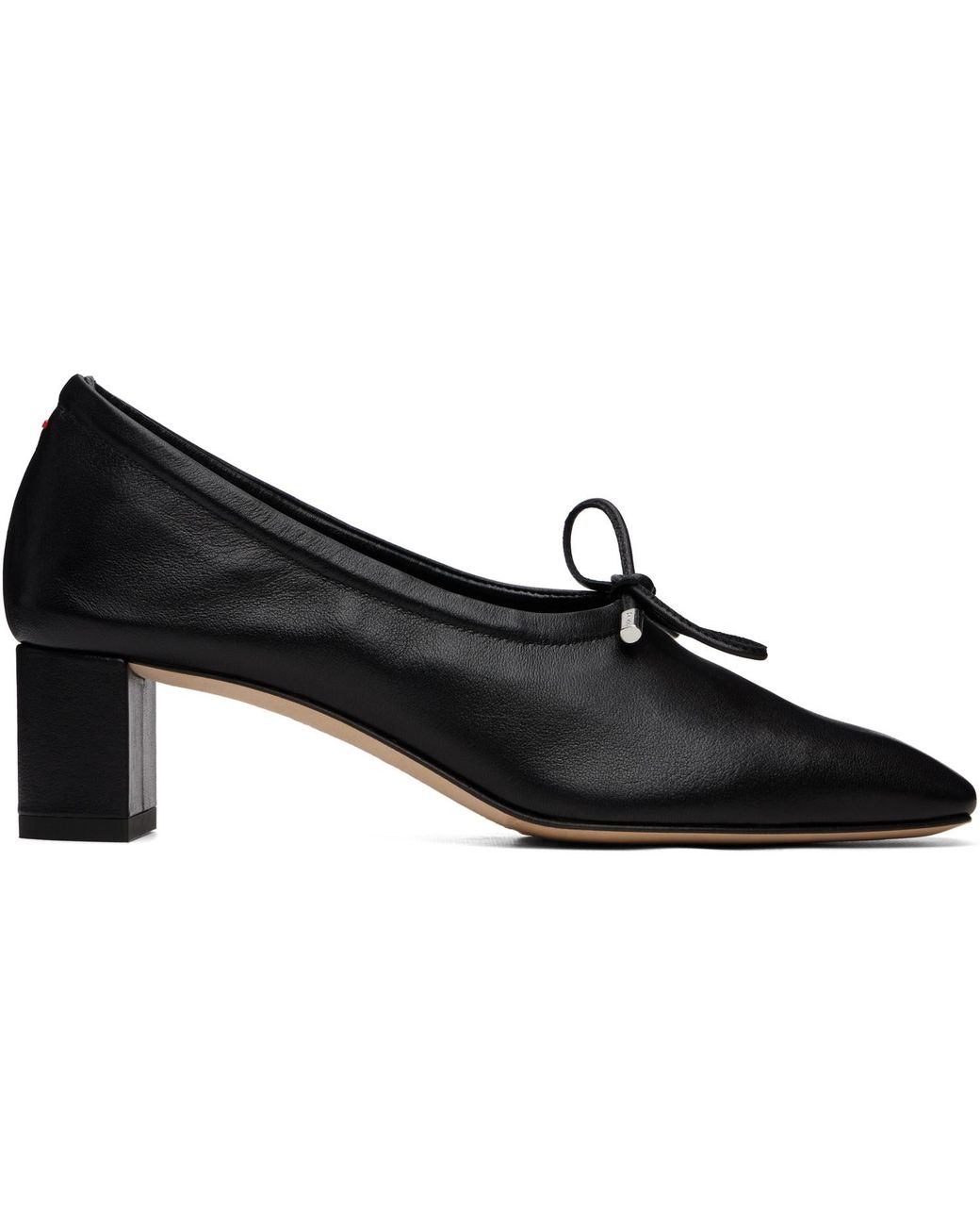 Aeyde Black Narissa Glove Heels