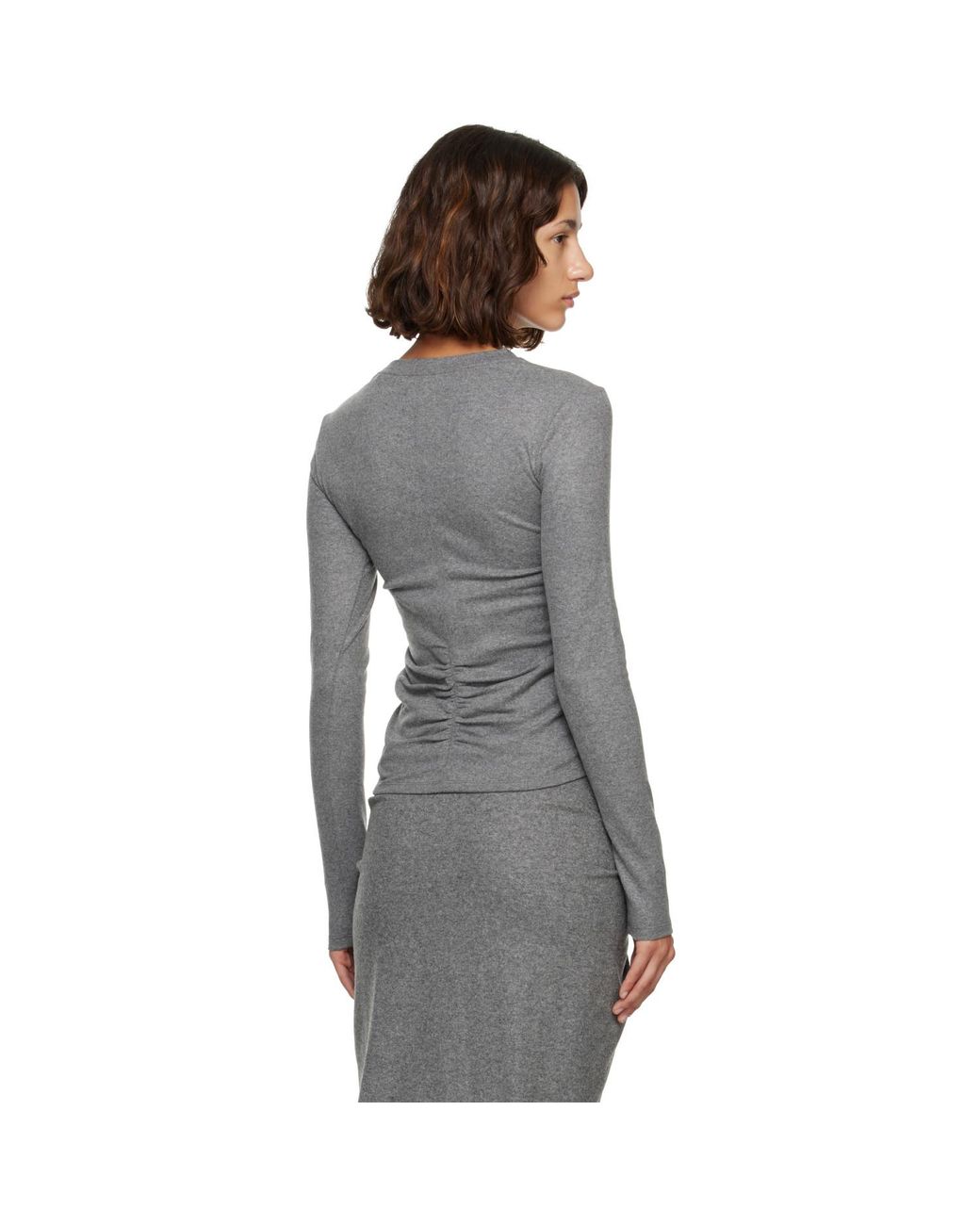 Isabel Marant Gray Delesa Top