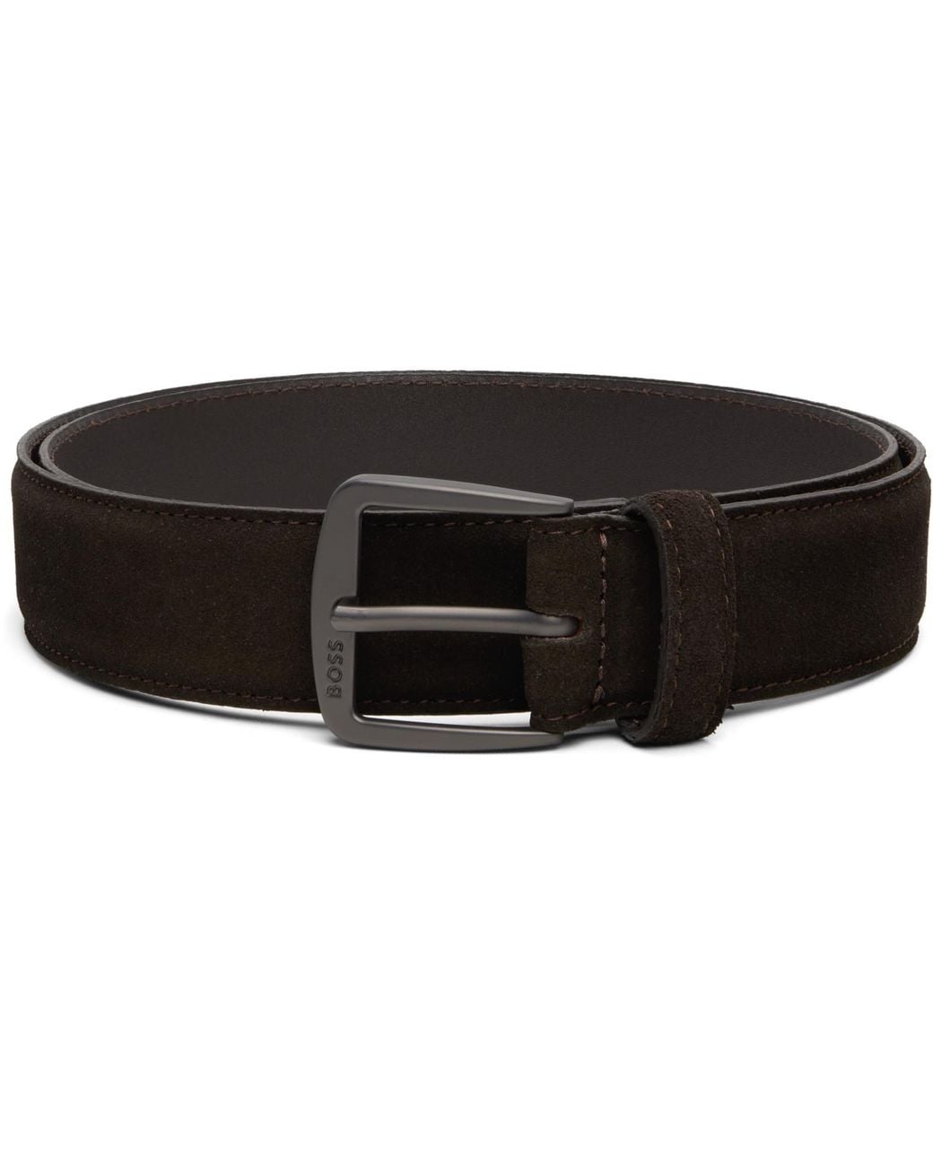 Boss Black Pin-Buckle Belt for men