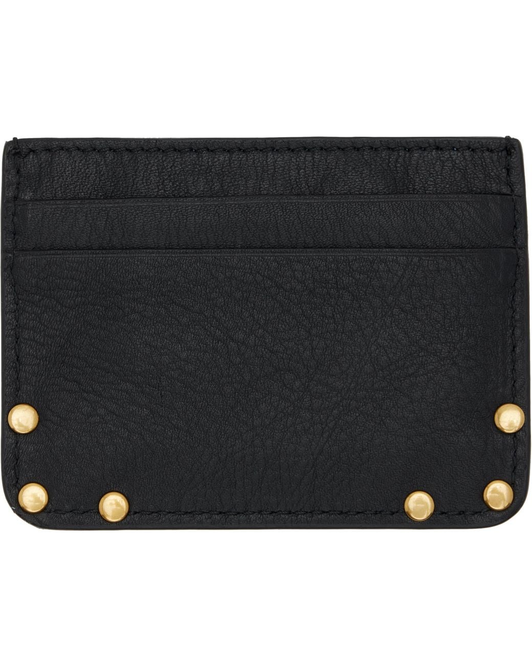 Vivienne Westwood Black Flat Orb Card Holder for men