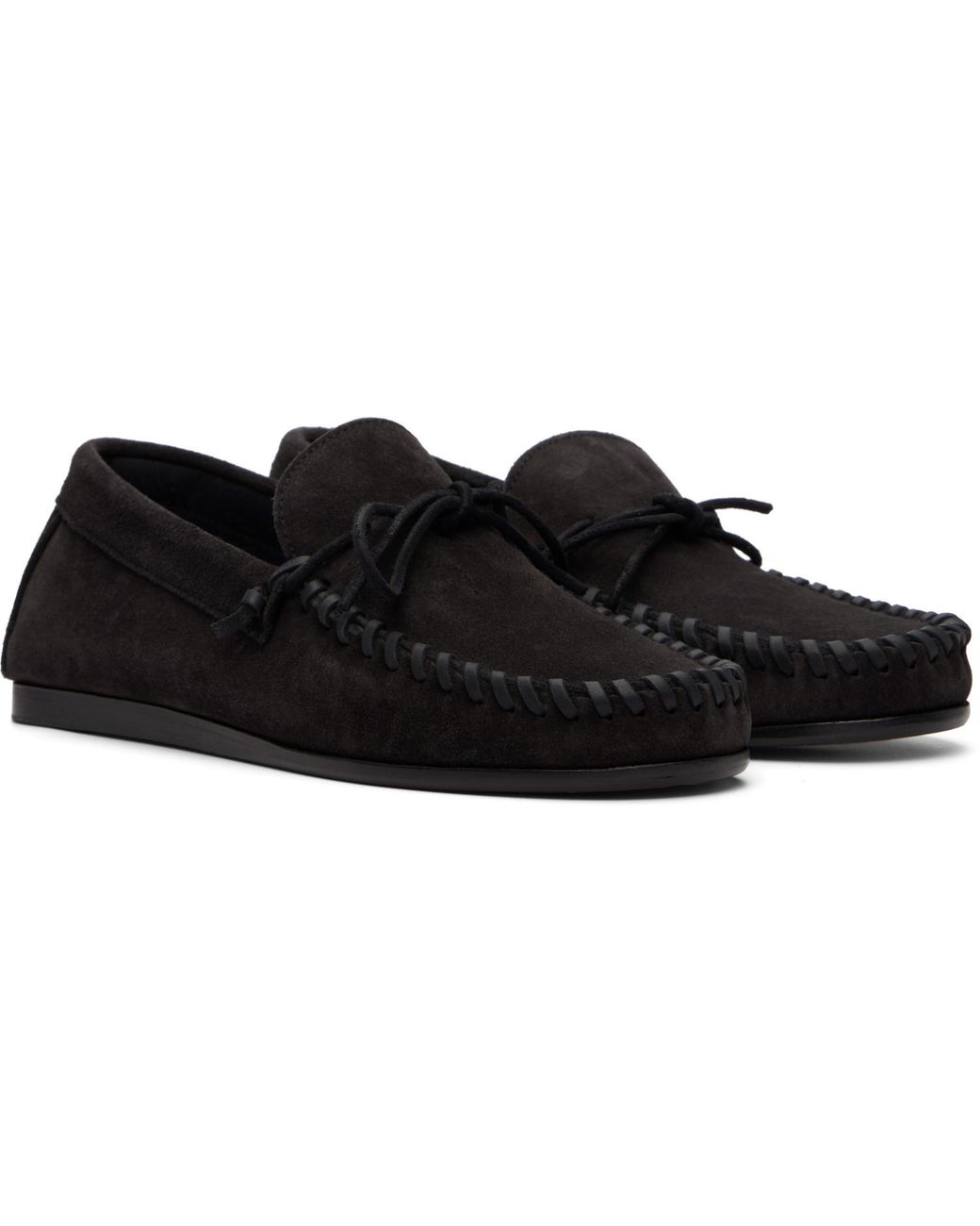 Isabel Marant Black Fitzo Loafers for men