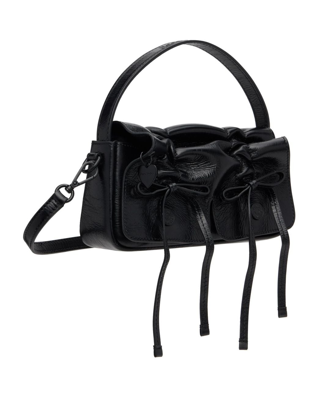 Acne Black Multipocket Micro Bag
