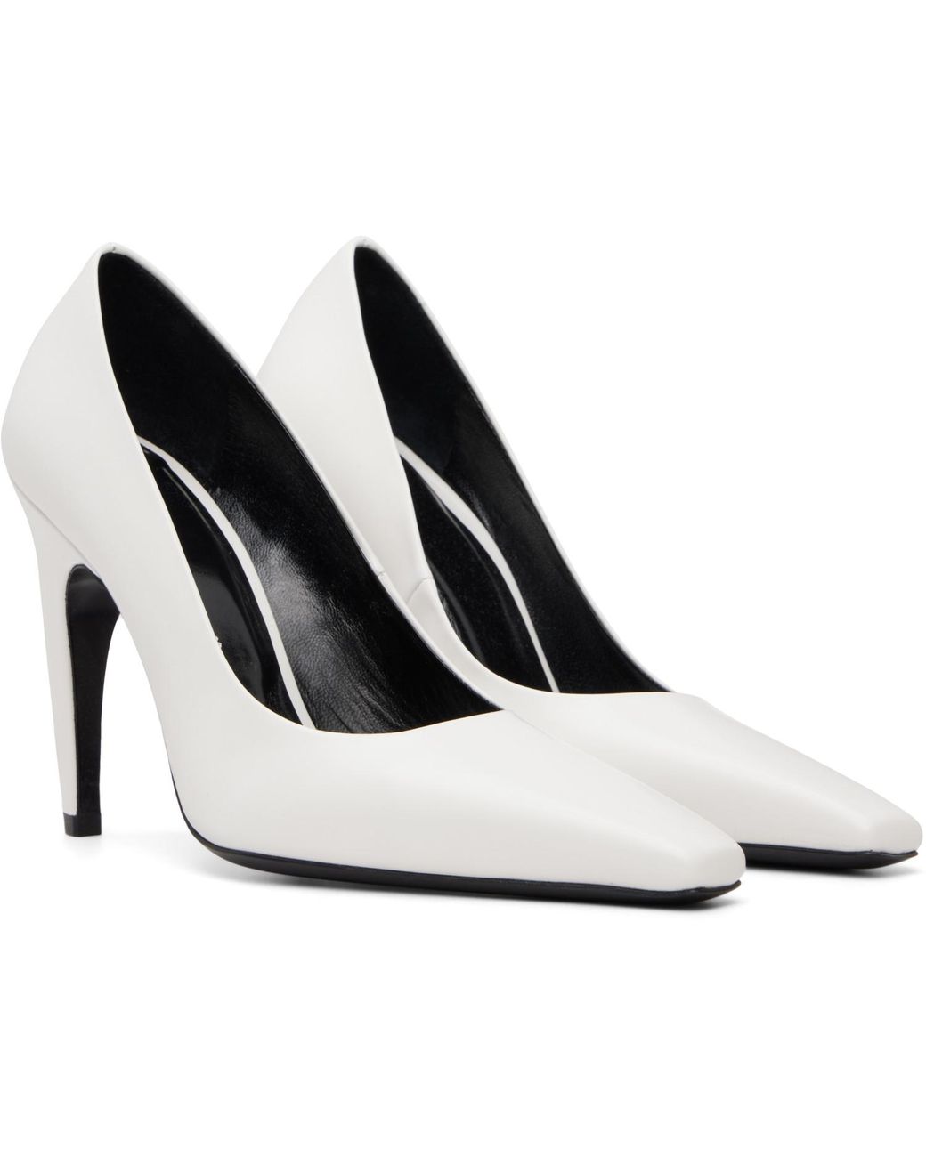 Jude White Fame Pump Heels