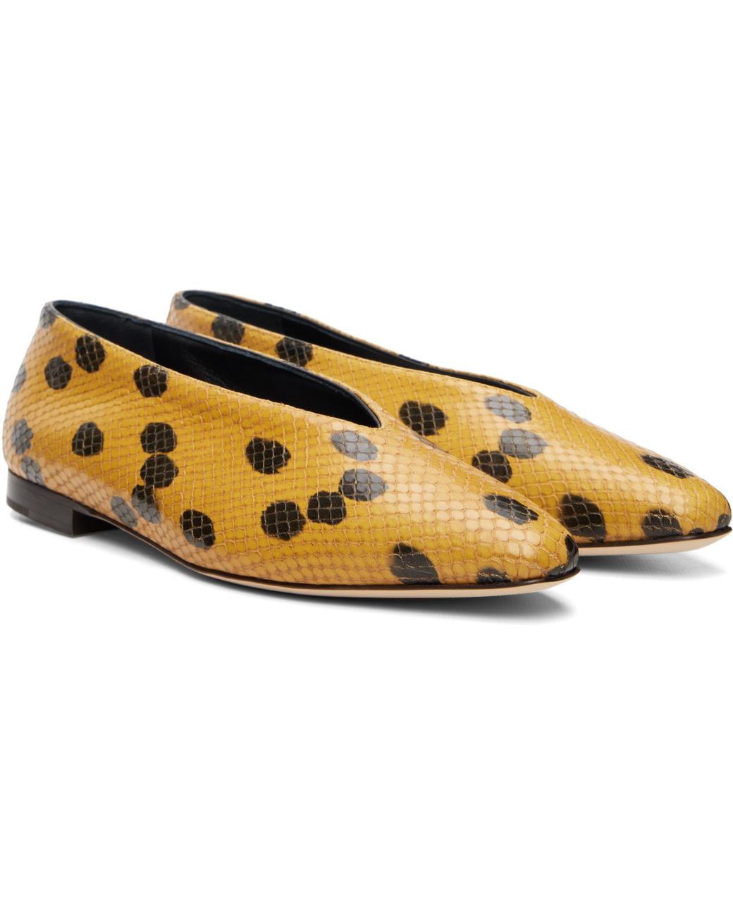 Jimmy Choo Natural Margot Ballerina Flats