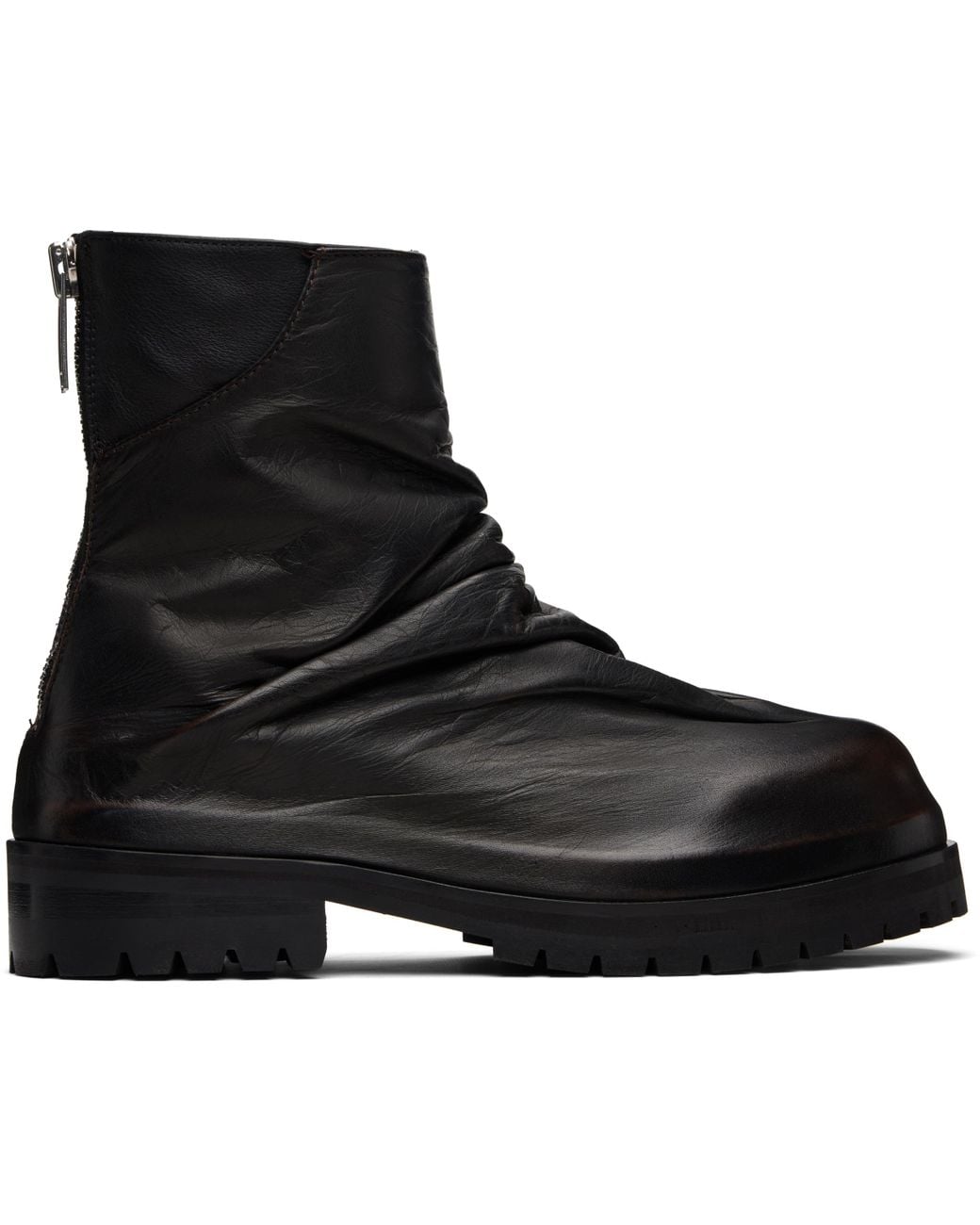 靴 Imakoko 424 / Marathon Leather Boots 424-BLACKBROWN-Marathon-Boots.jpeg