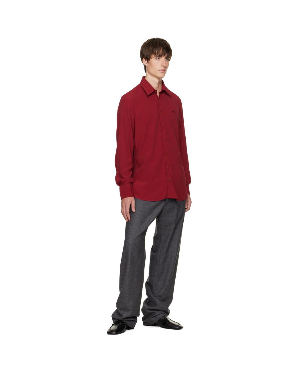 Vivienne Westwood Red Ghost Shirt for men