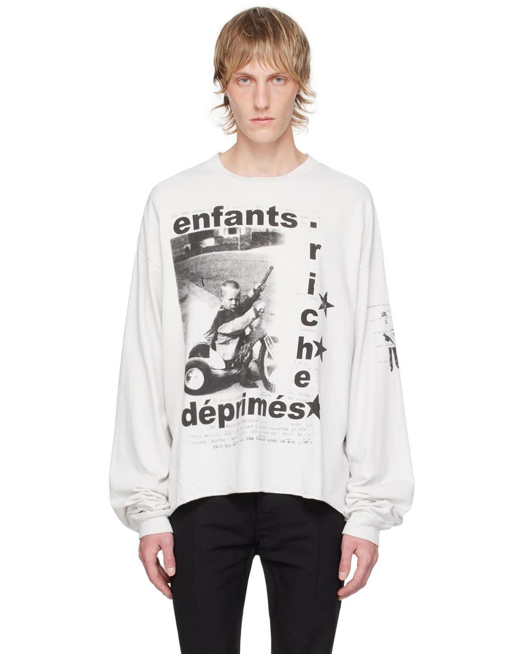 Enfants Riches Deprimes 'my Underground/tricycle' Long Sleeve T