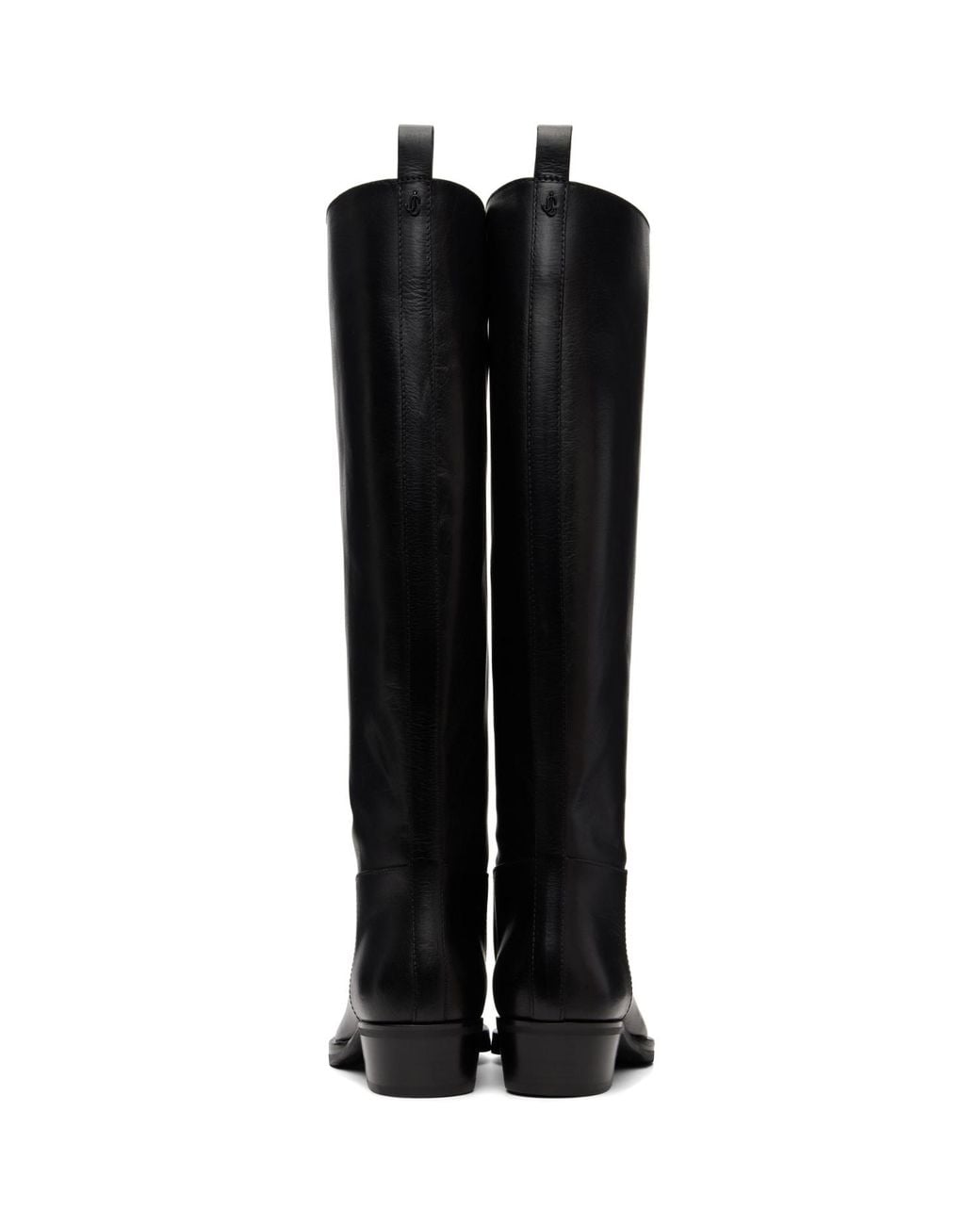 Jimmy Choo Black Mave 45 Knee Boots