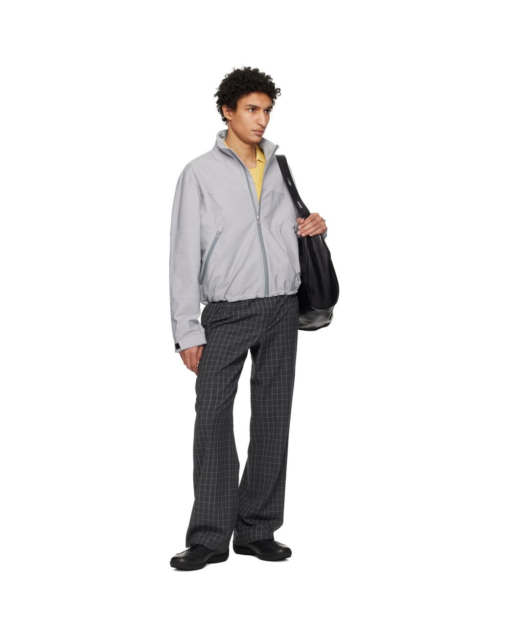 Kiko Kostadinov Gray Fosco Jacket for men