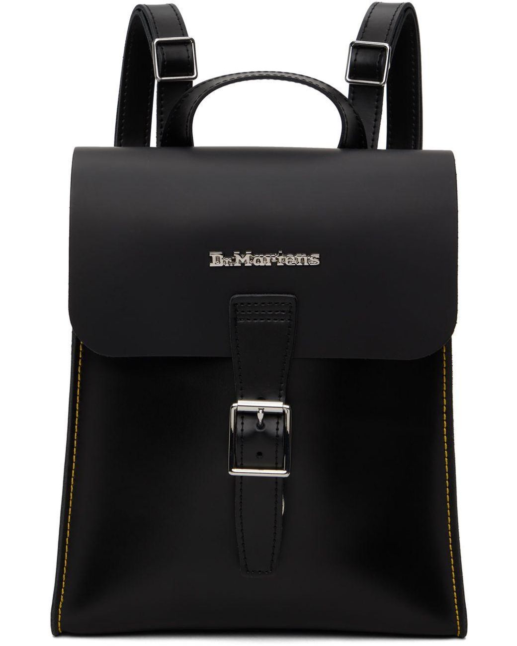 Dr. Martens Mini Leather Backpack in Black Lyst