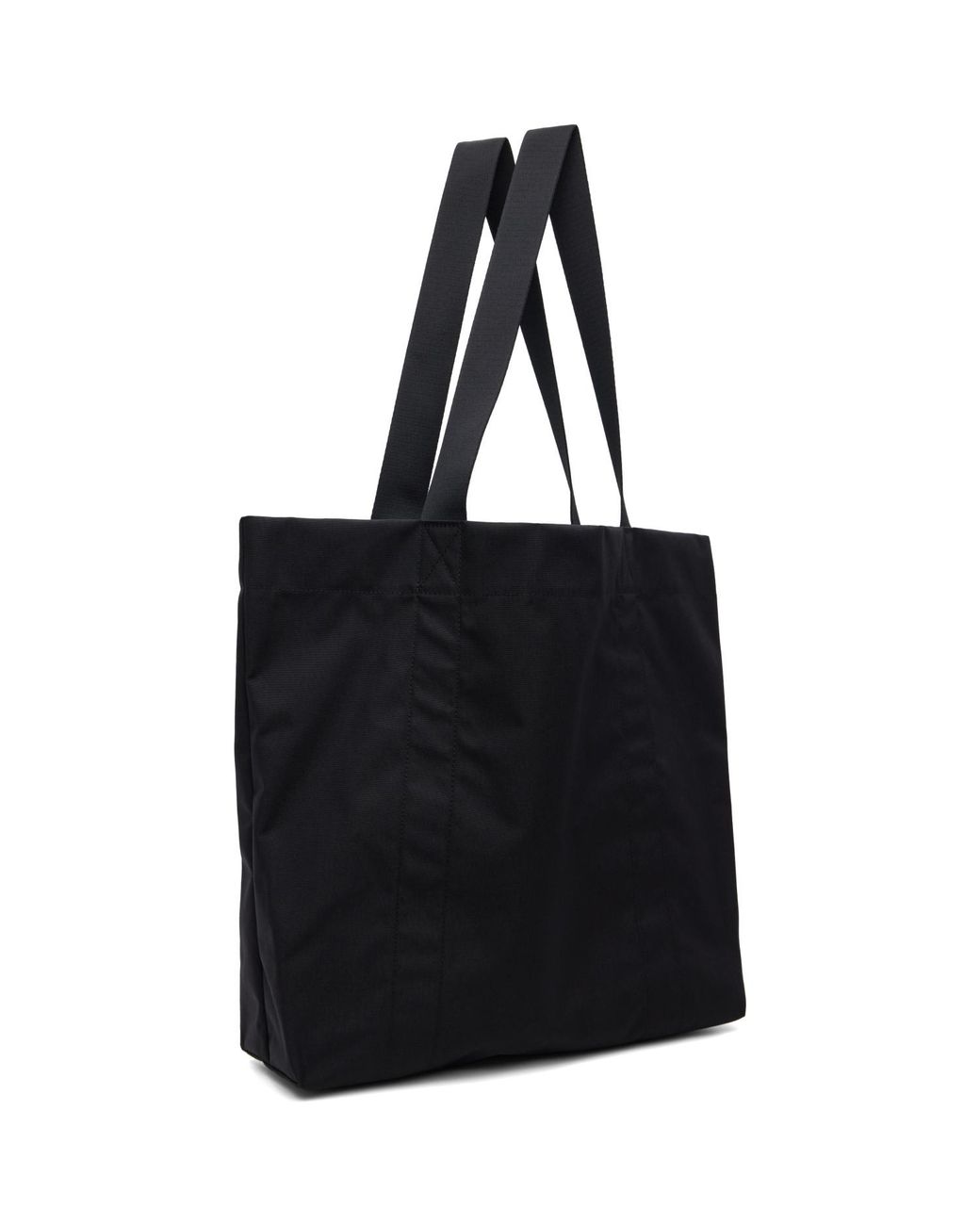 Y-3 Black Bonded-Logo Tote for men