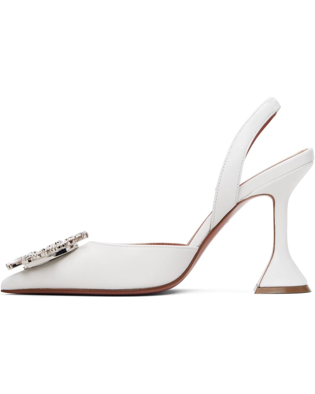 AMINA MUADDI Black Begum Sling 95 Heels