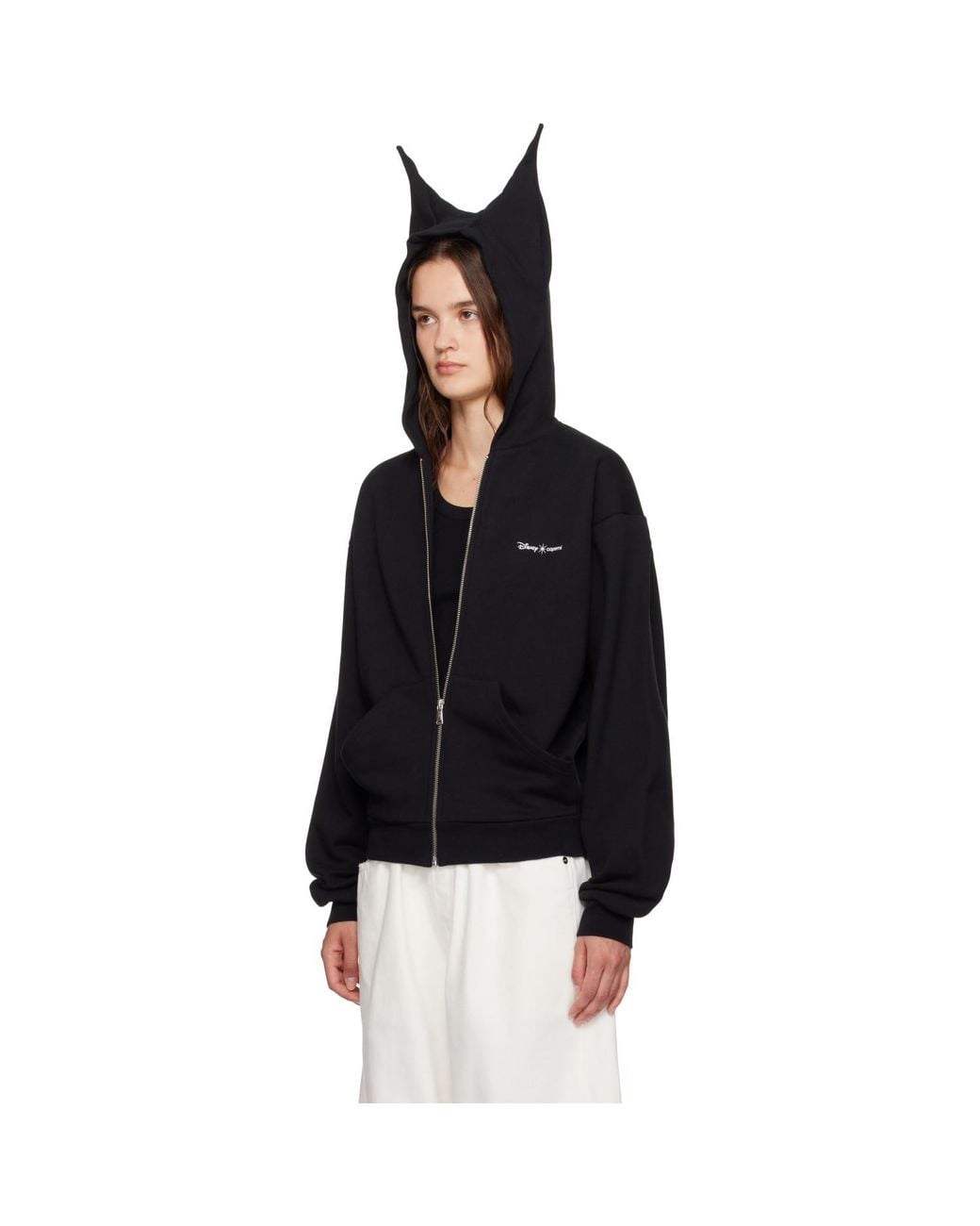 Coperni Black Disney Maleficent Zip Up Hoodie