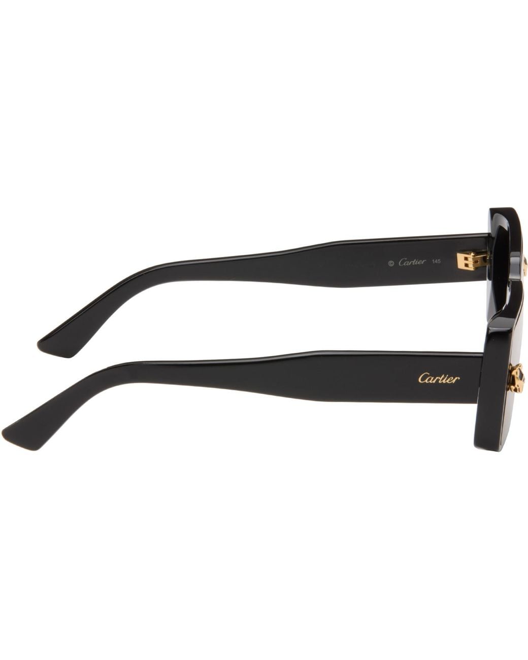 Cartier Brown 'Panthère De Sunglasses