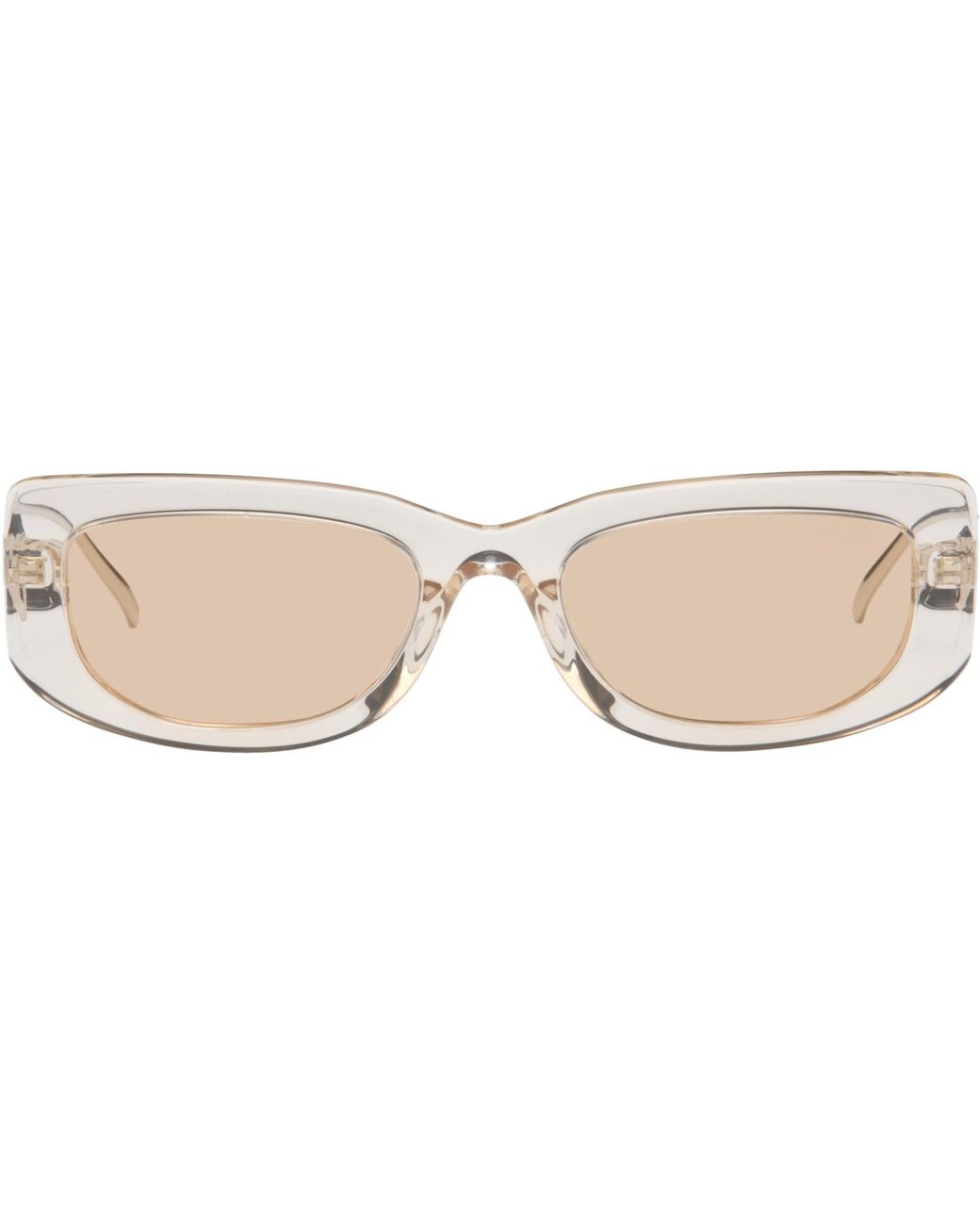Prada Pink Triangle Logo Sunglasses