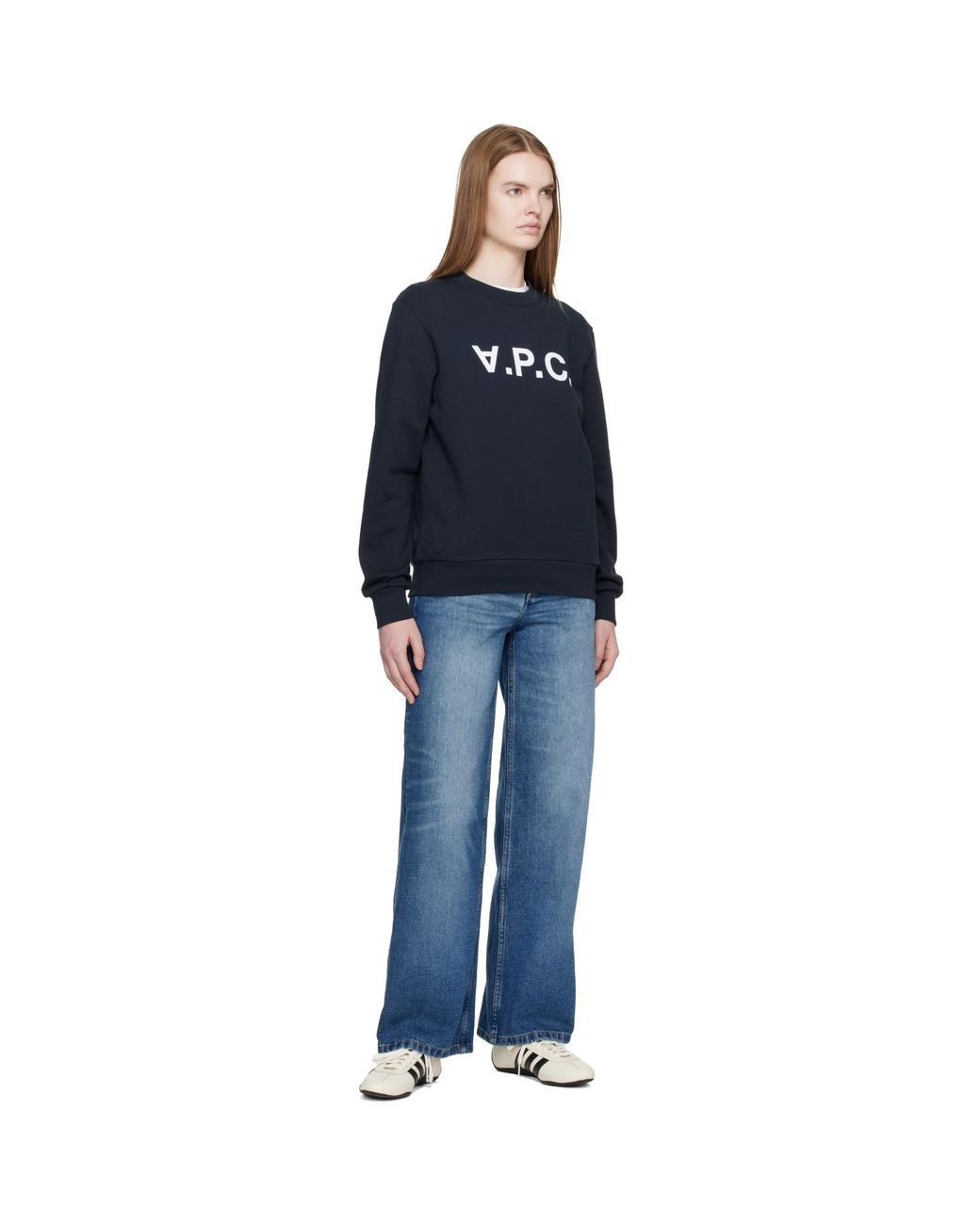 A.P.C. Black Standard Grand 'vpc' Sweatshirt